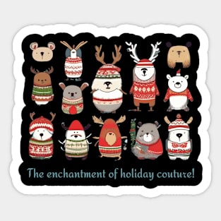 Christmas fashion Sticker